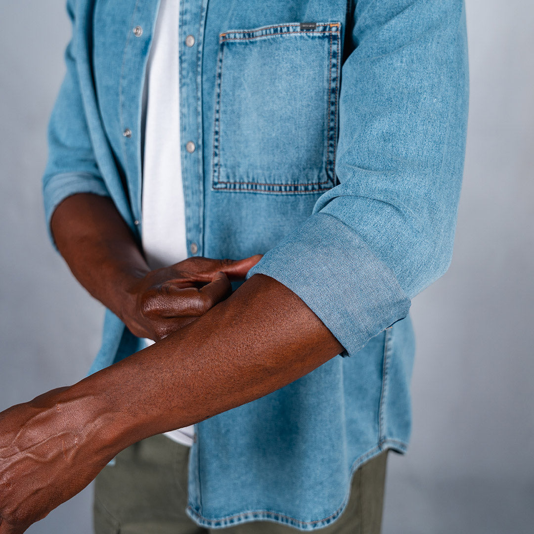 Copper Denim Shirt Light Blue