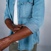 Copper Denim Shirt Light Blue