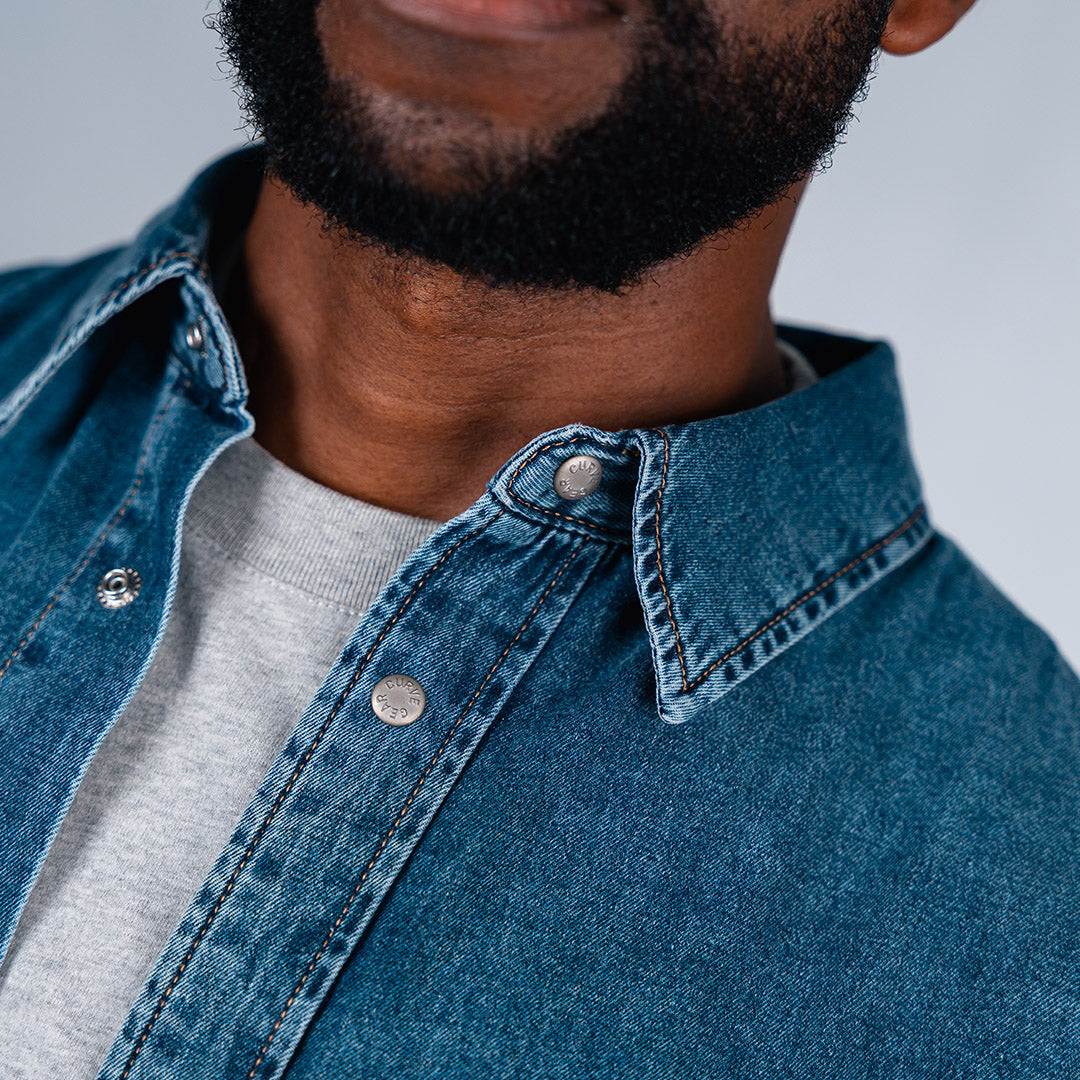 Copper Denim Shirt Medium Blue