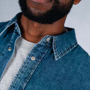 Copper Denim Shirt Medium Blue