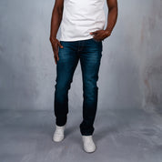 Copper Slim Fit Denim Dark Blue