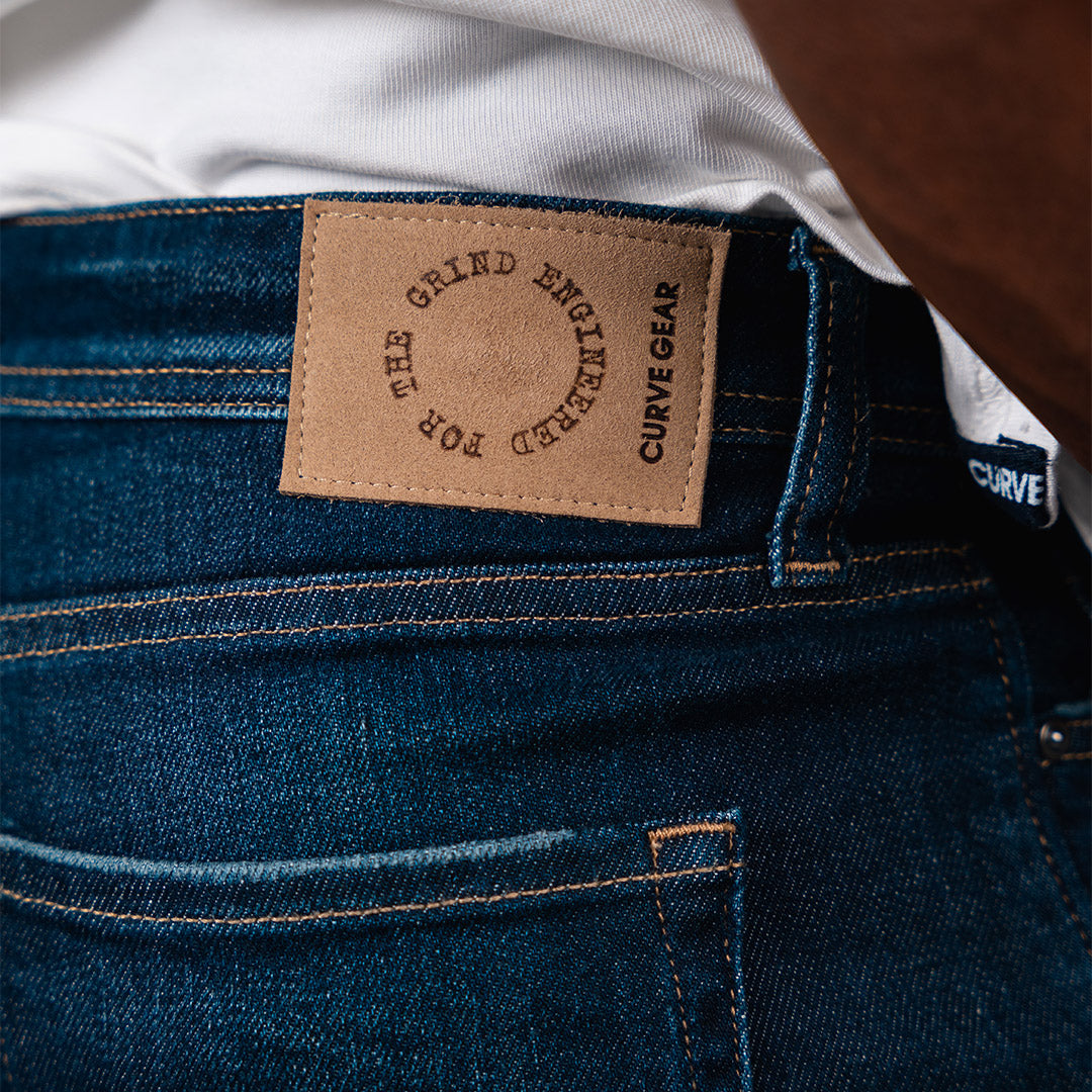 Copper Slim Fit Denim Dark Blue