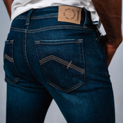 Copper Slim Fit Denim Dark Blue
