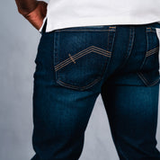 Copper Slim Fit Denim Dark Blue