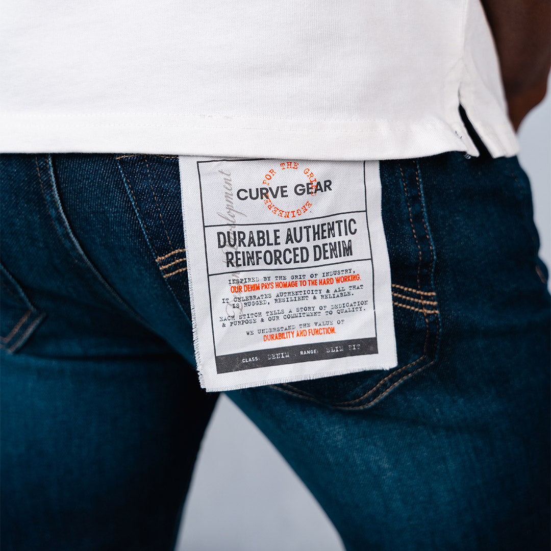 Copper Slim Fit Denim Dark Blue