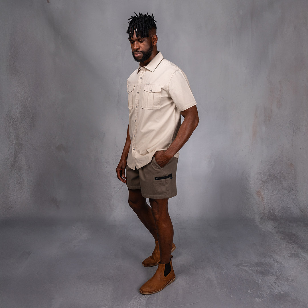 Garage Shirt Light Stone