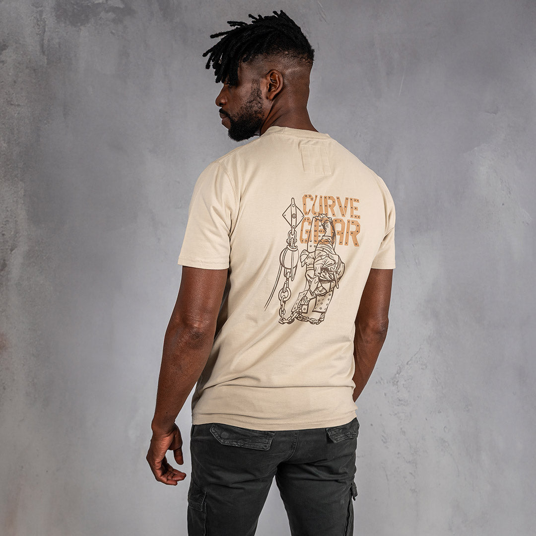 Vintage Mechanic T-Shirt Stone