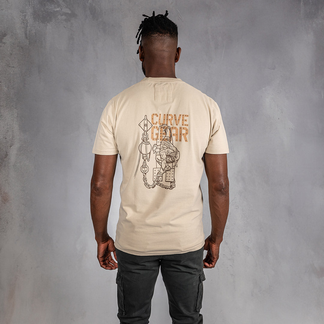 Vintage Mechanic T-Shirt Stone