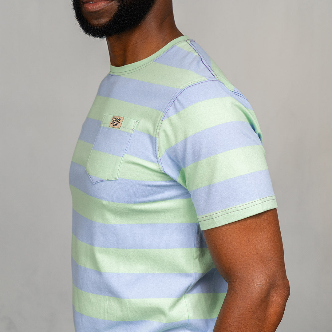 Vintage T-Shirt Lilac & Green