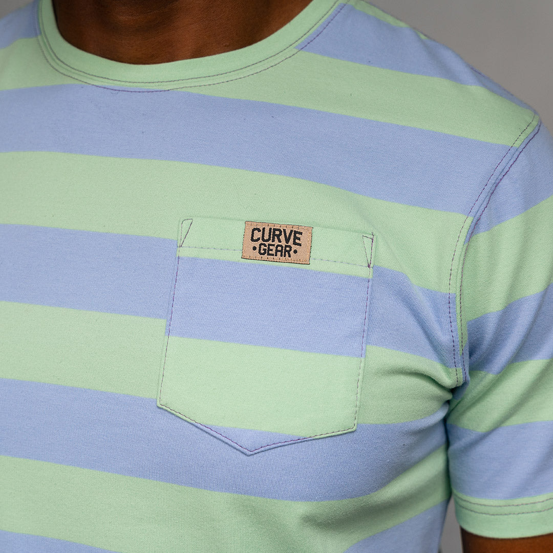 Vintage T-Shirt Lilac & Green