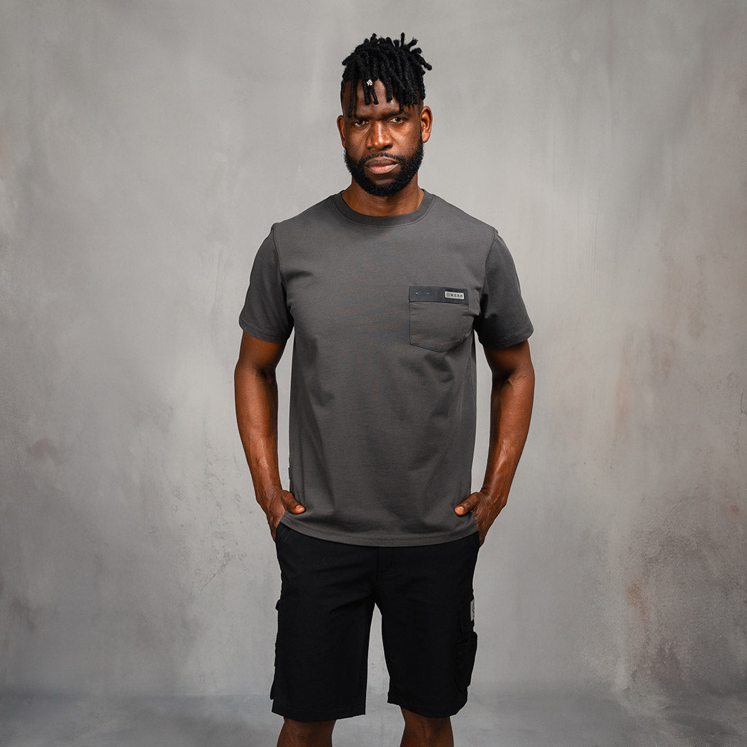 W.O.R.K Technical T-Shirt Charcoal