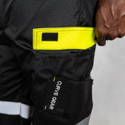 W.O.R.K High Vis Padded Pants Yellow & Black