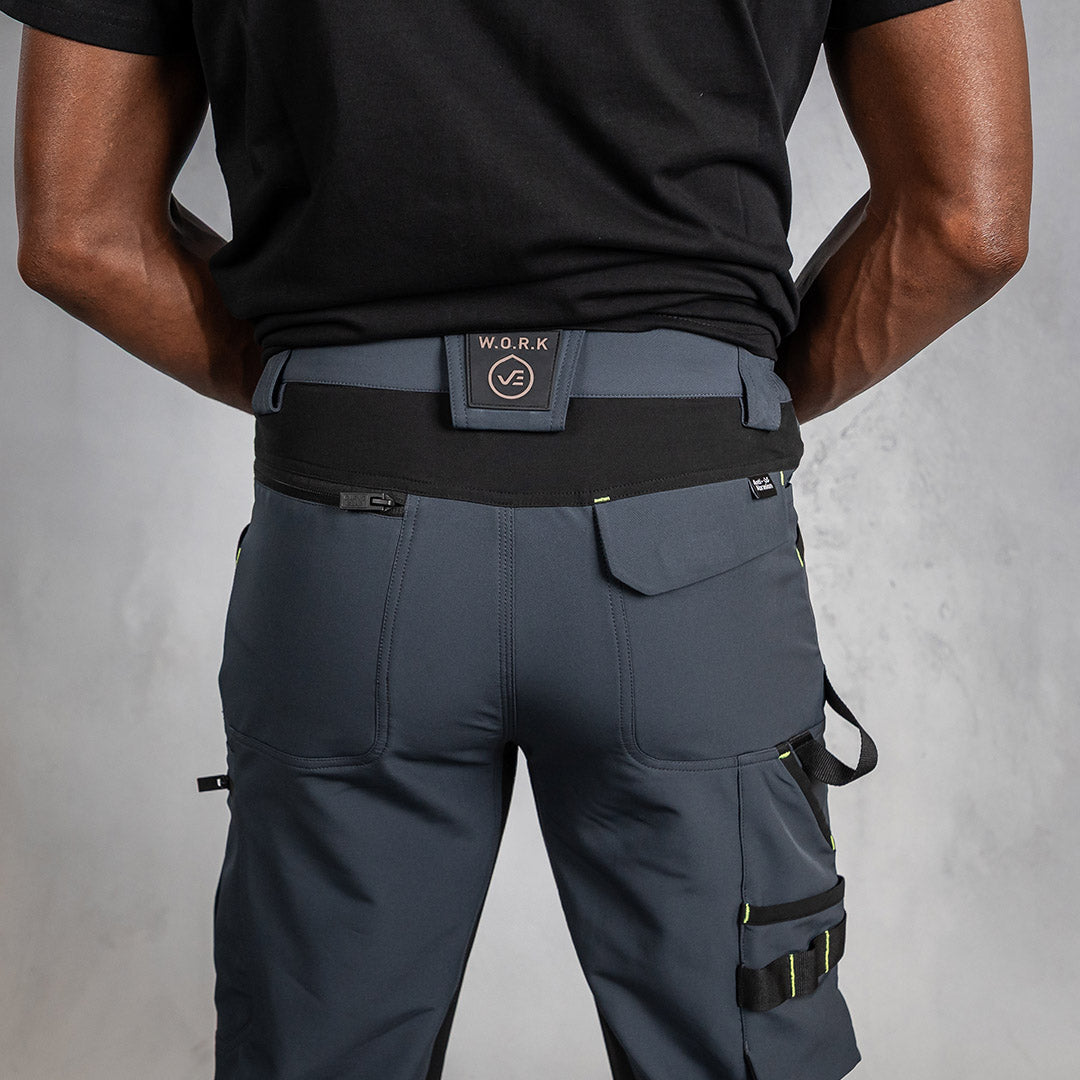 W.O.R.K Kinetic Stretch Pant Grey