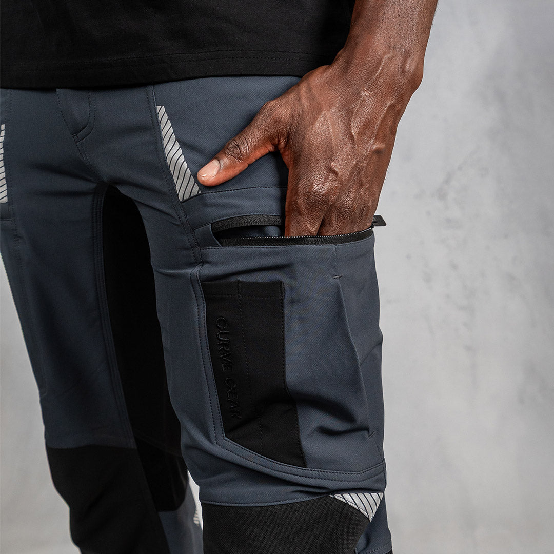 W.O.R.K Kinetic Stretch Pant Grey