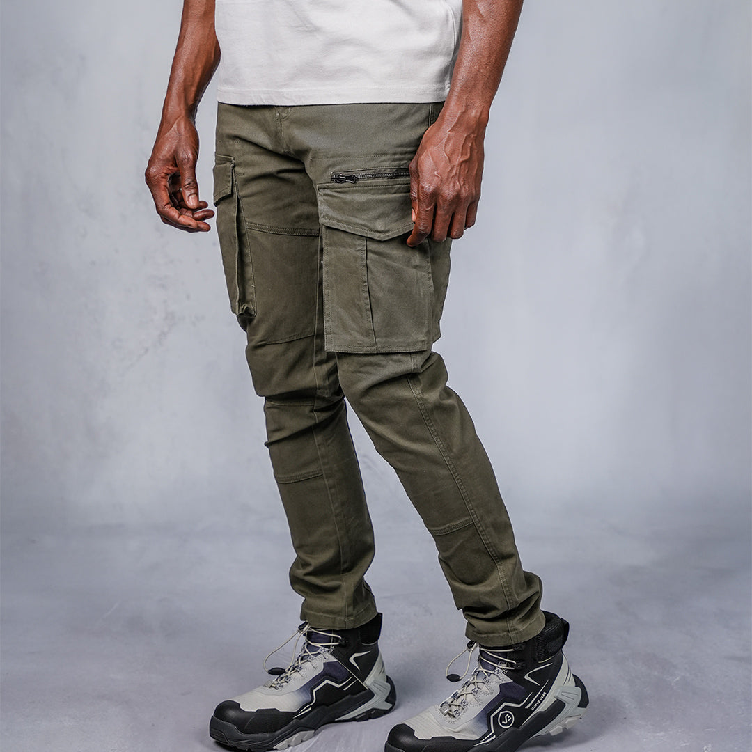 Dymaxa Zip Utility Pant Dark Olive