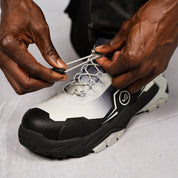 Apex Low Cut Safety Shoe Black & Grey