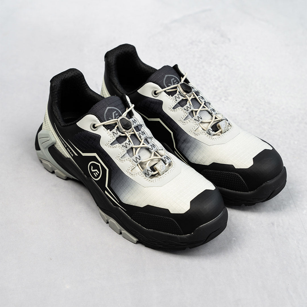 Apex Low Cut Safety Shoe Black & Grey