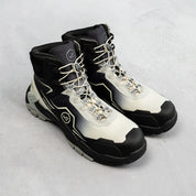 Apex Mid Top Safety Shoe Black & Grey