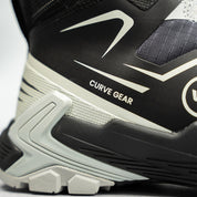 Apex Mid Top Safety Shoe Black & Grey