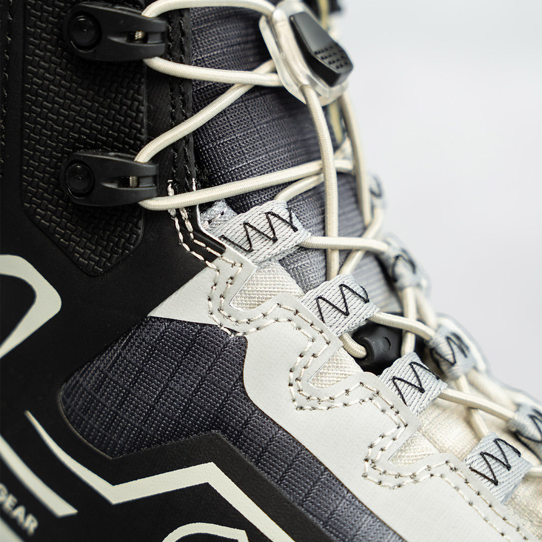 Apex Mid Top Safety Shoe Black & Grey