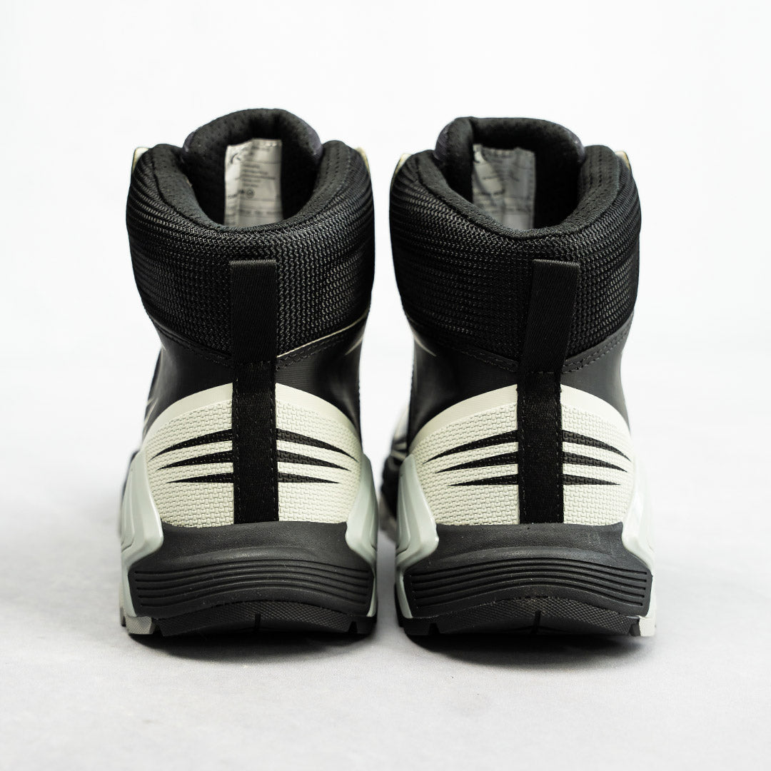 Apex Mid Top Safety Shoe Black & Grey