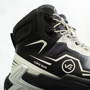 Apex Mid Top Safety Shoe Black & Grey