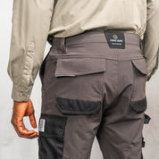 W.O.R.K Technical 4 Way Stretch Short Grey