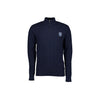 Cable Zip Knitwear Navy