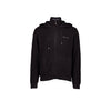 Forge Zip Up Knit Hoodie Black