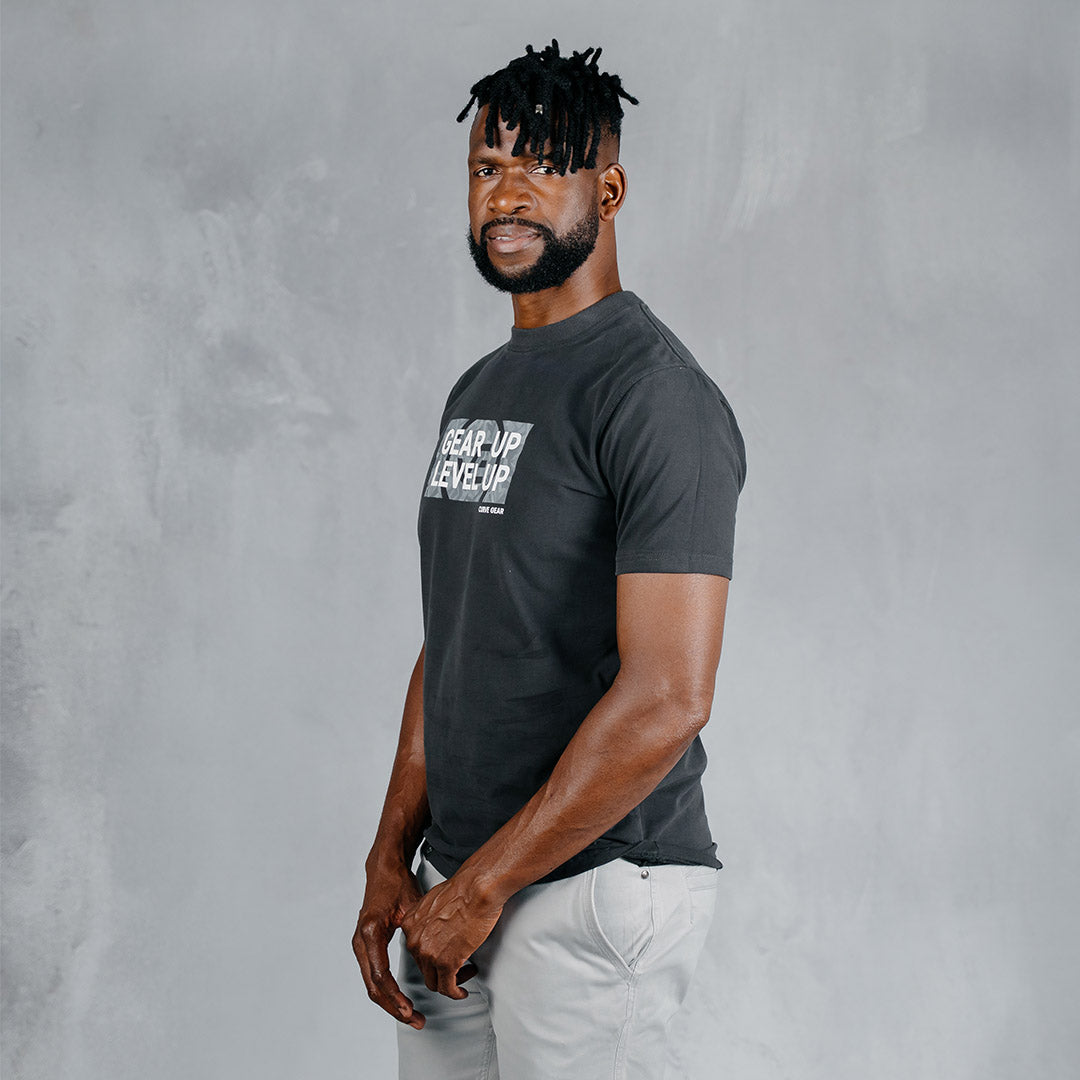 Gear Up T-Shirt Charcoal