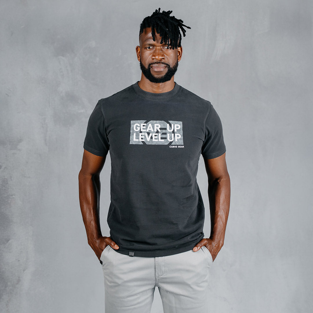 Gear Up T-Shirt Charcoal