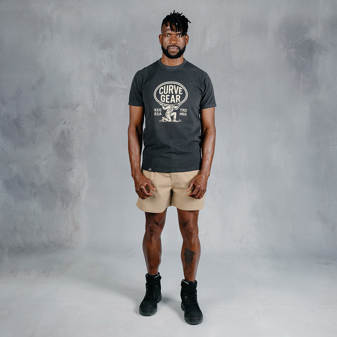 Heavy Lifting T-Shirt Charcoal