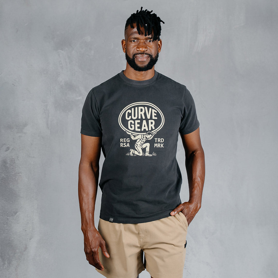Heavy Lifting T-Shirt Charcoal