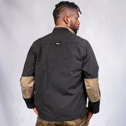 W.O.R.K 4 Way Stretch Zip Up Jacket Black