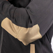 W.O.R.K 4 Way Stretch Zip Up Jacket Black