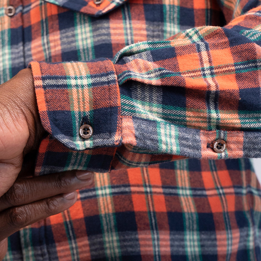 Drill Flannel Shirt Curve Gear