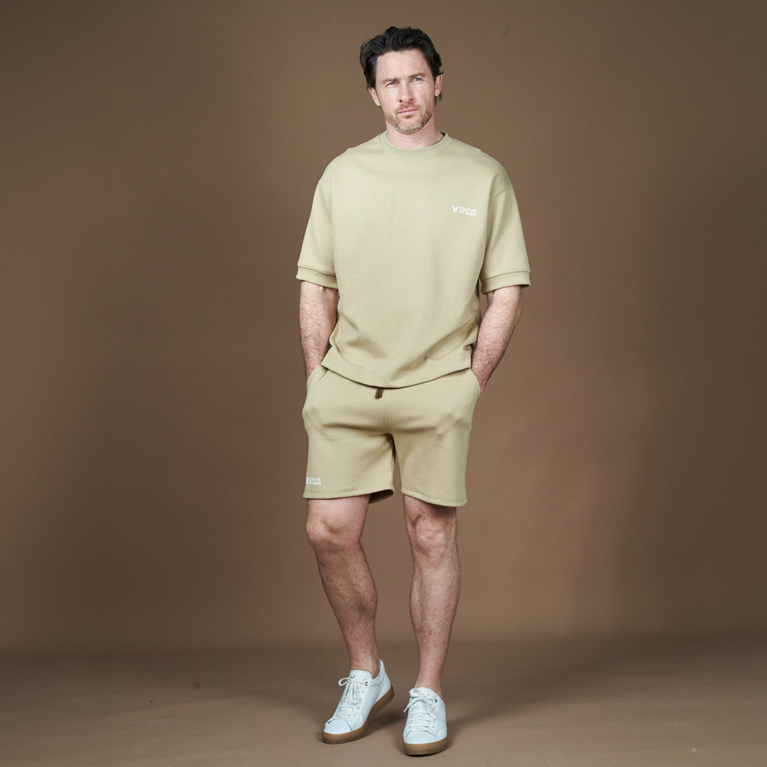 COB Boxy T-Shirt Sand