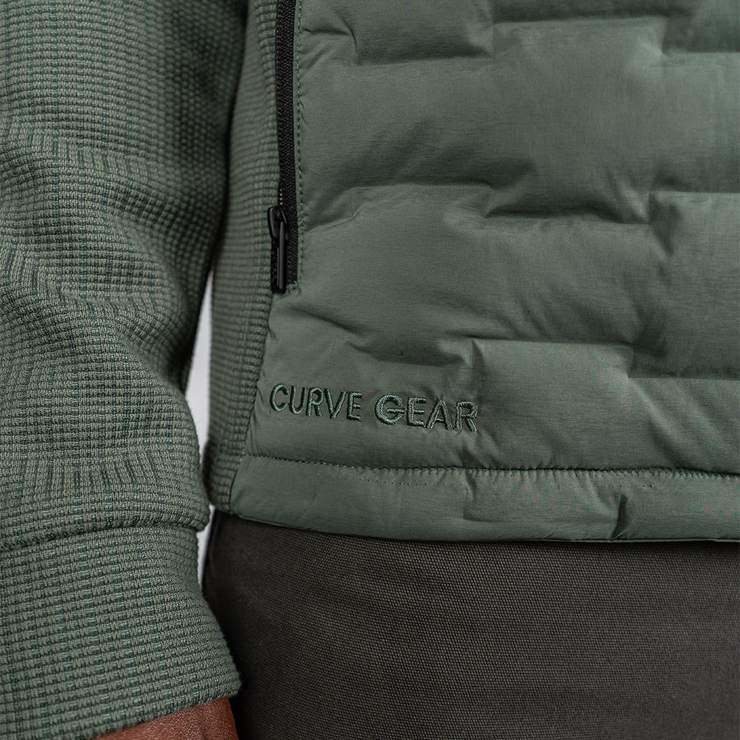 W.O.R.K Hybrid Jacket Green