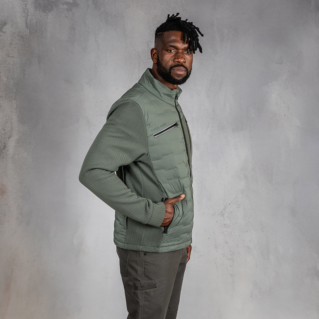 W.O.R.K Hybrid Jacket Green
