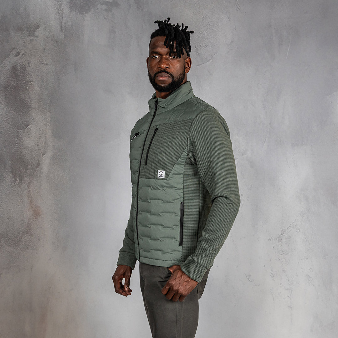 W.O.R.K Hybrid Jacket Green