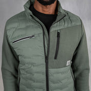 W.O.R.K Hybrid Jacket Green