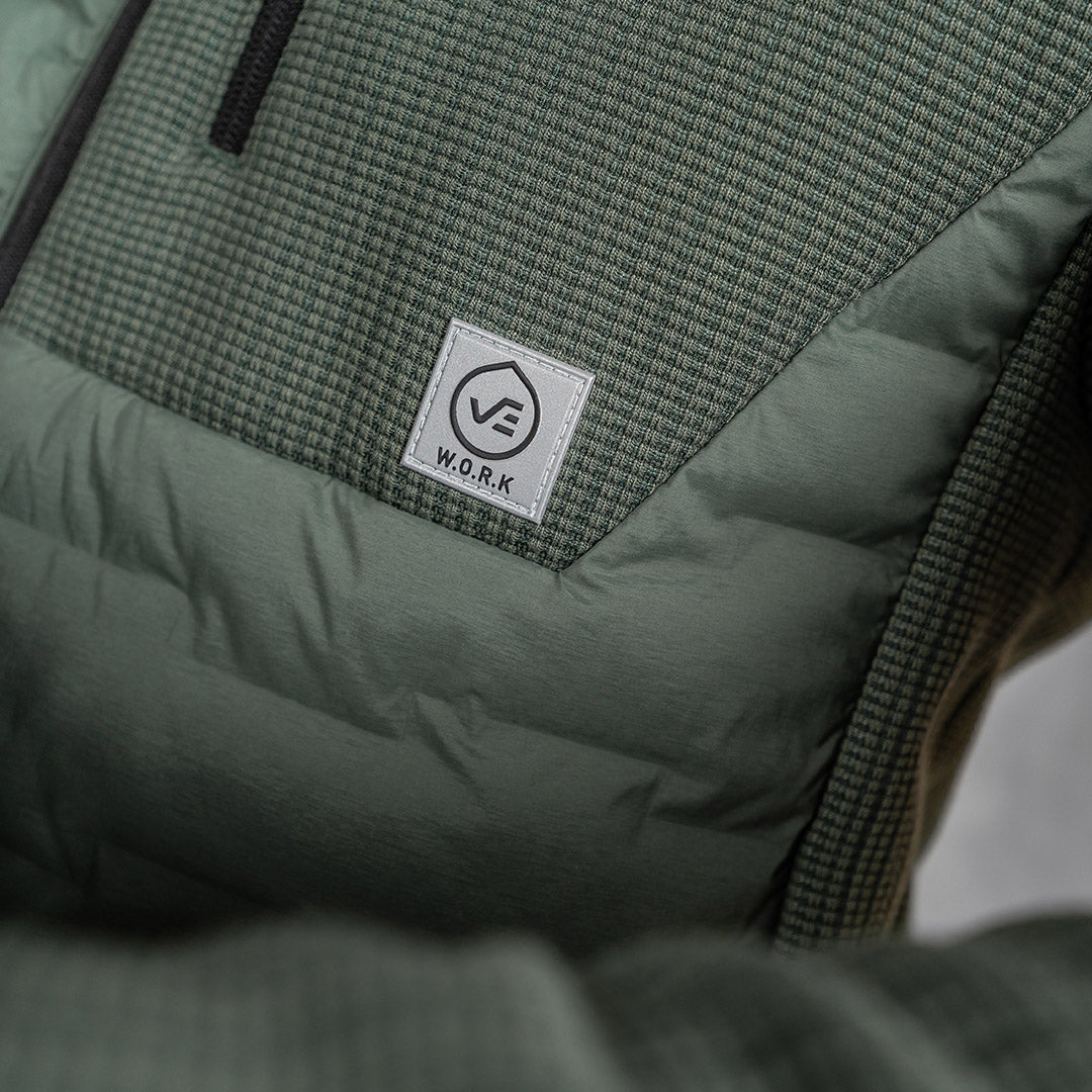 W.O.R.K Hybrid Jacket Green
