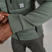 W.O.R.K Hybrid Jacket Green
