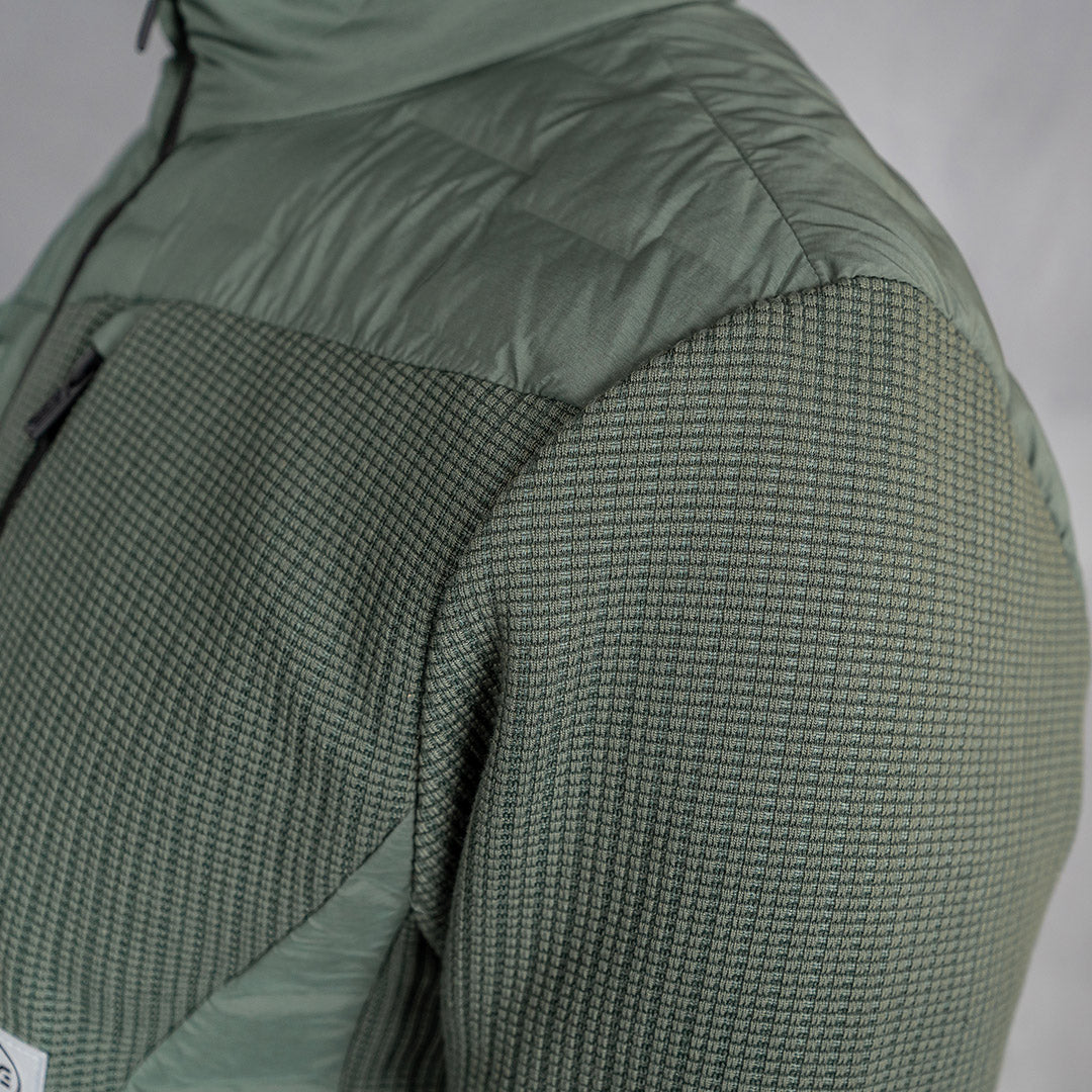 W.O.R.K Hybrid Jacket Green