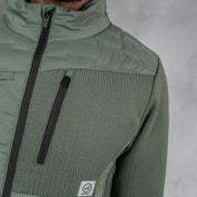 W.O.R.K Hybrid Jacket Green