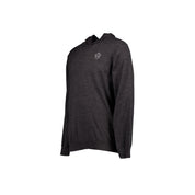 100% Merino Wool Hoodie Charcoal Melange