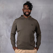 100% Merino Wool Hoodie Olive