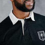 Elite Rugby Polo Black