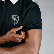 Elite Rugby Polo Black