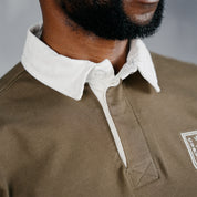 Elite Rugby Polo Dark Olive